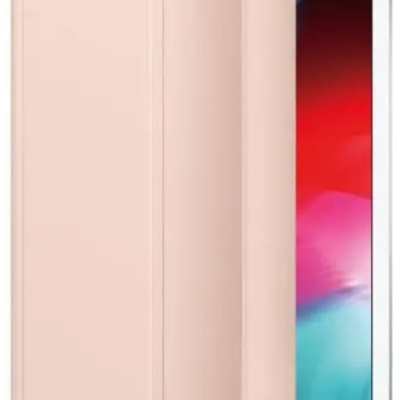 Apple Pink iPad Cover Tri-Fold Design - Picture 1 of 8